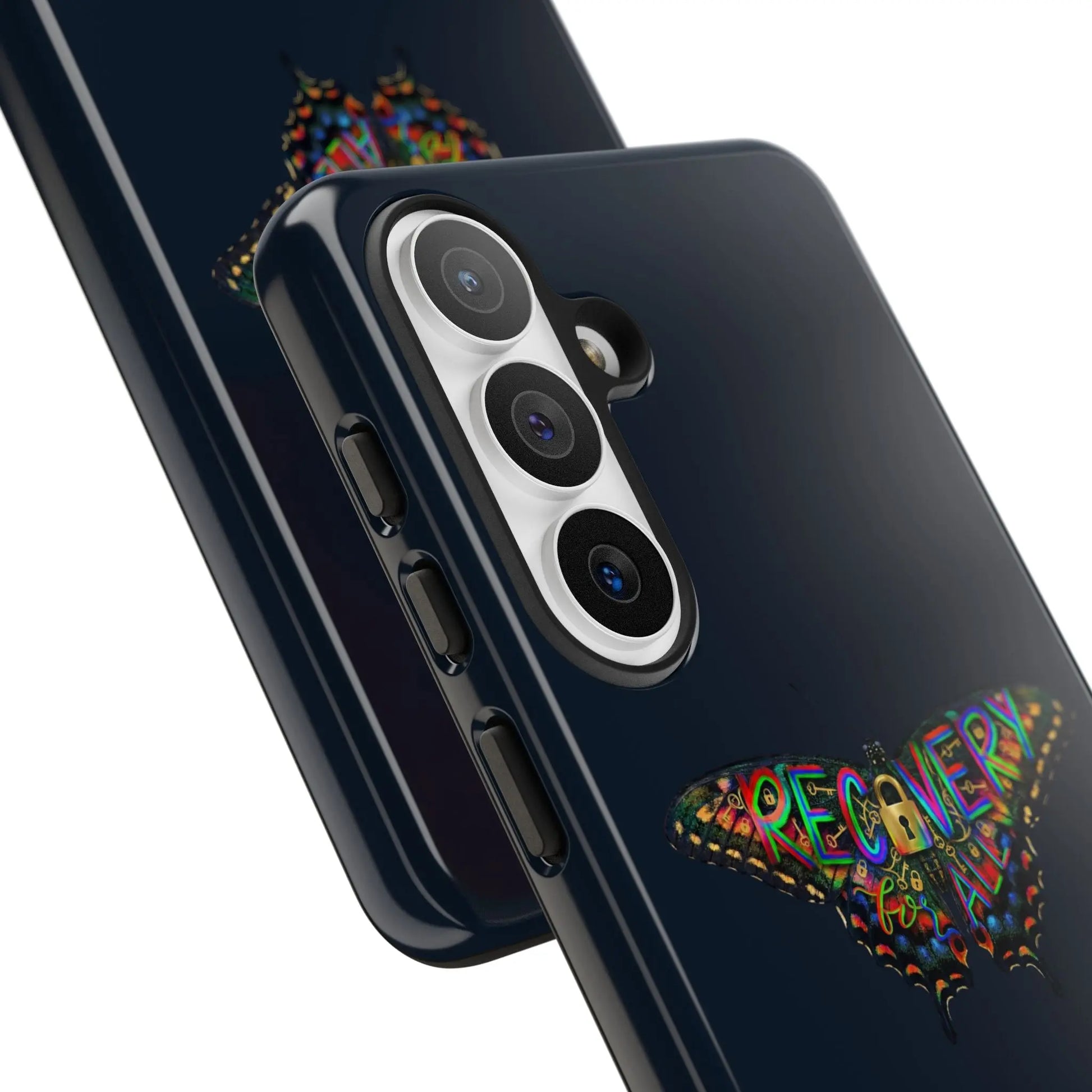 Recovery Butterfly Phone Case — Colorful Hope Tough Case Printify